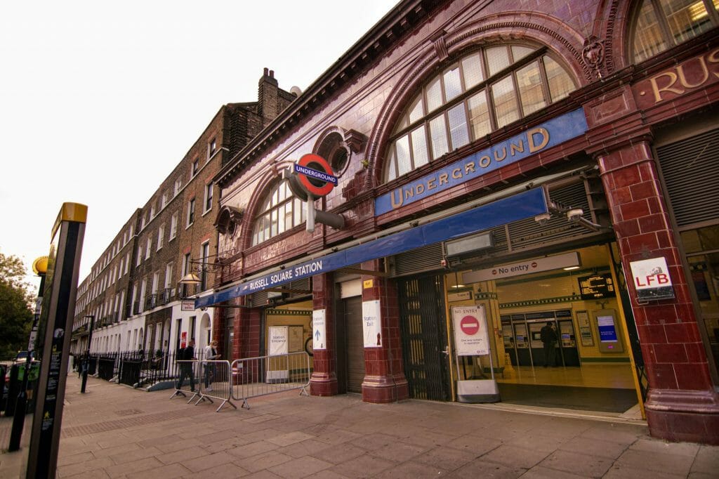 Russel Square Station 