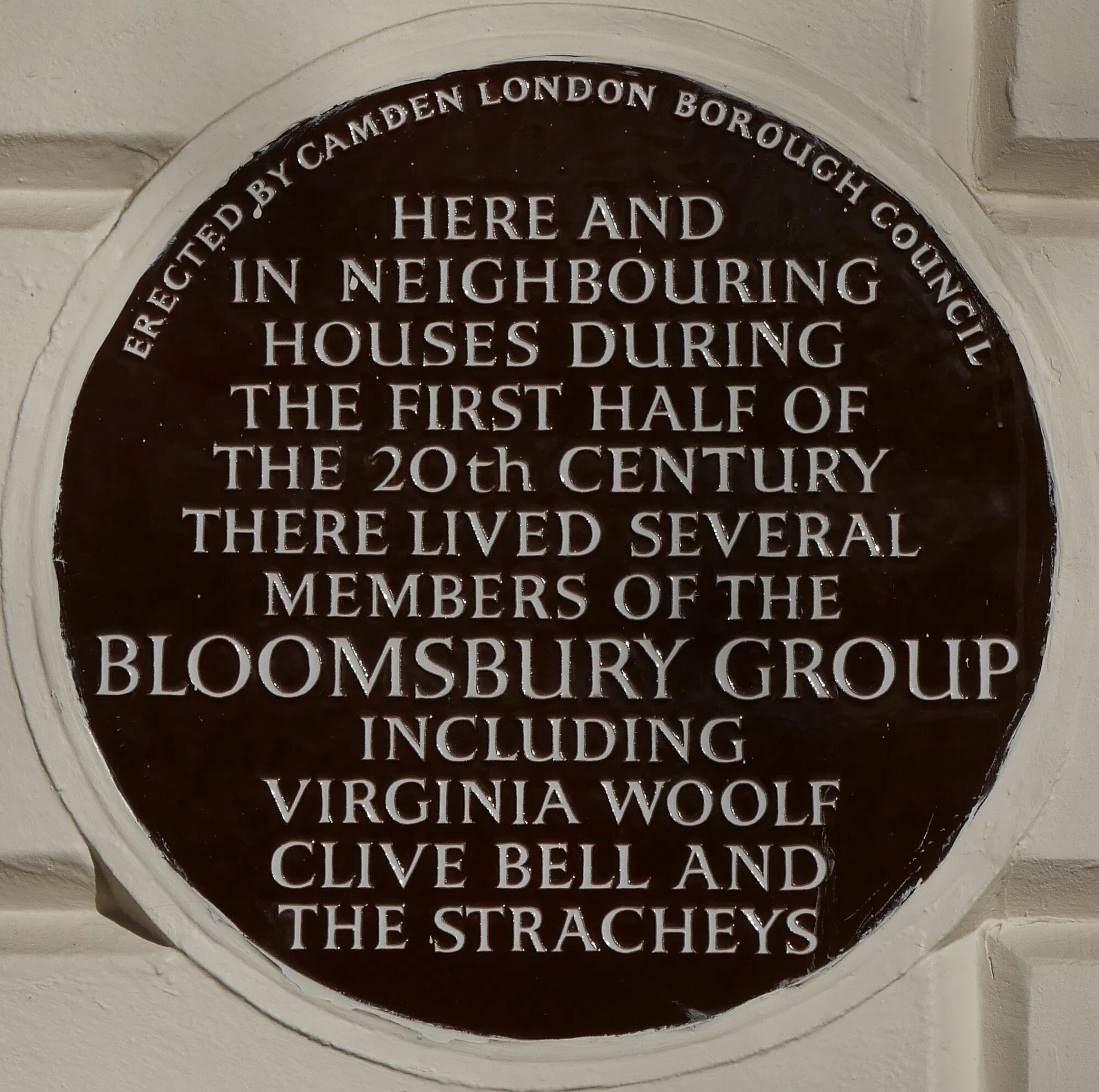 Bloomsbury Group Plaque